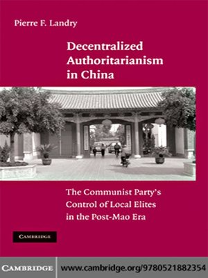 cover image of Decentralized Authoritarianism in China